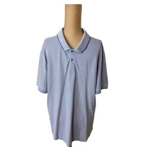 Lululemon Live In Practice Blue Polo Shirt Size M ?